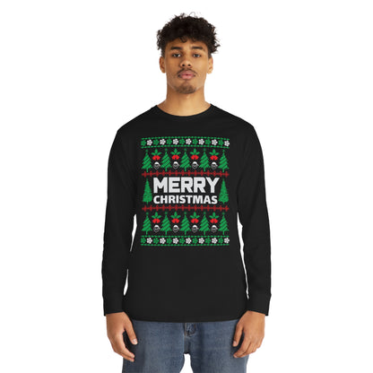 Merry Christmas Ugly Sweater Long Sleeve T-shirt