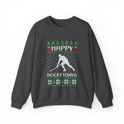 Happy Hockeydays Christmas Ugly Sweater Sweatshirt