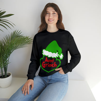 Aunt Grinch Christmas Sweatshirt