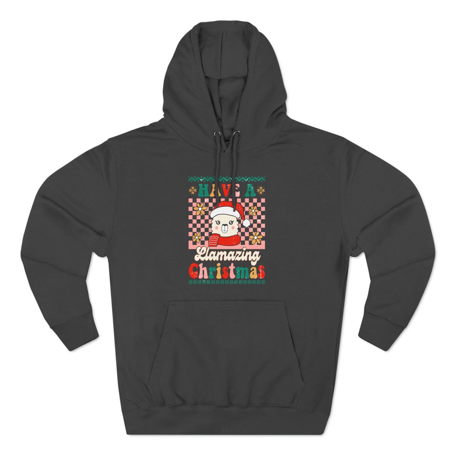 Have a Llamazing Christmas Ugly Sweater Pullover Hoodie
