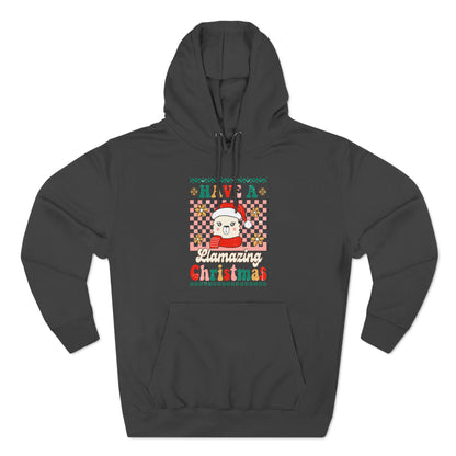 Have a Llamazing Christmas Ugly Sweater Pullover Hoodie
