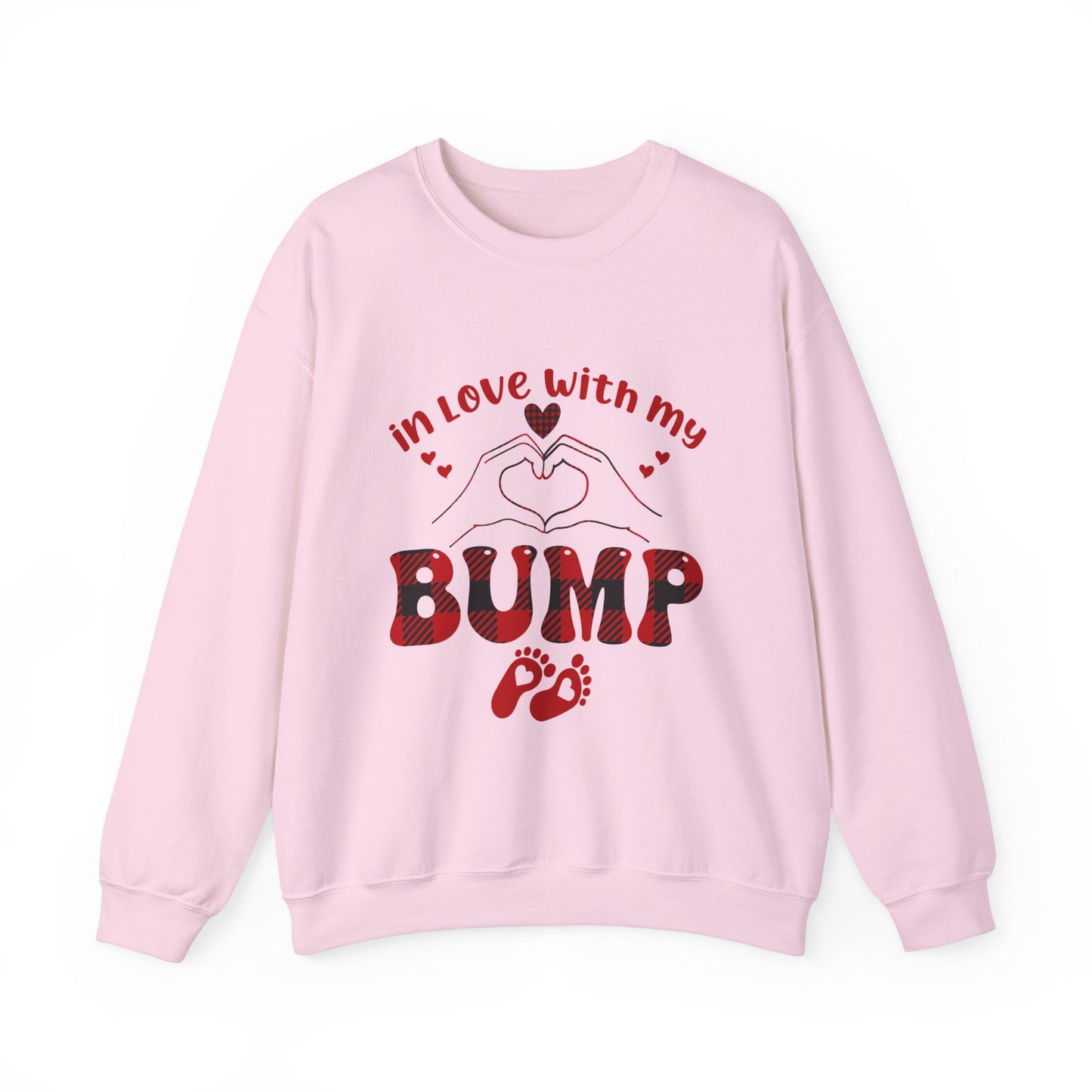 In Love With My Bump Valentine Sweatshirt