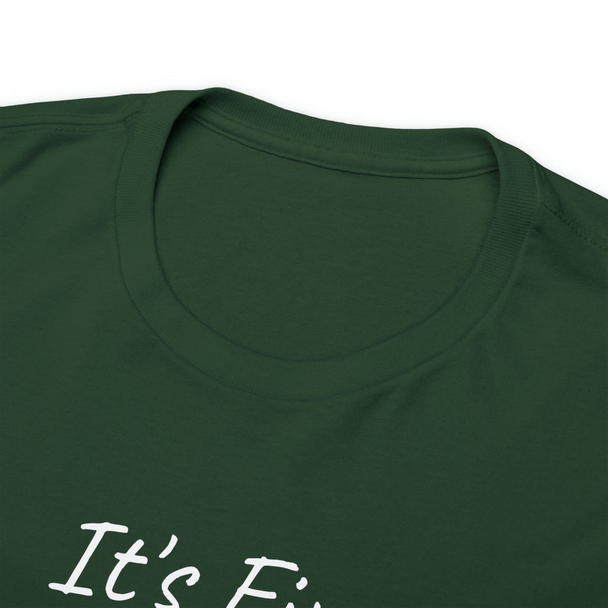 Its Fine Everythings Fine Rabbit Shirt Unisex Heavy Cotton Tee