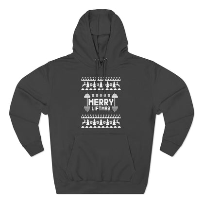 Merry Liftmas Christmas Ugly Sweater Pullover Hoodie