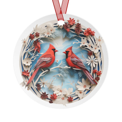 Cardinals 9 Ornament