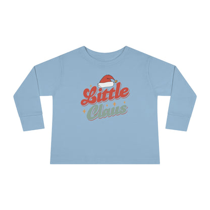 Little Brother/Sister Claus Family Christmas Toddler Long Sleeve Tee