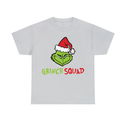 Grinch Squad Christmas Short Sleeve Tee