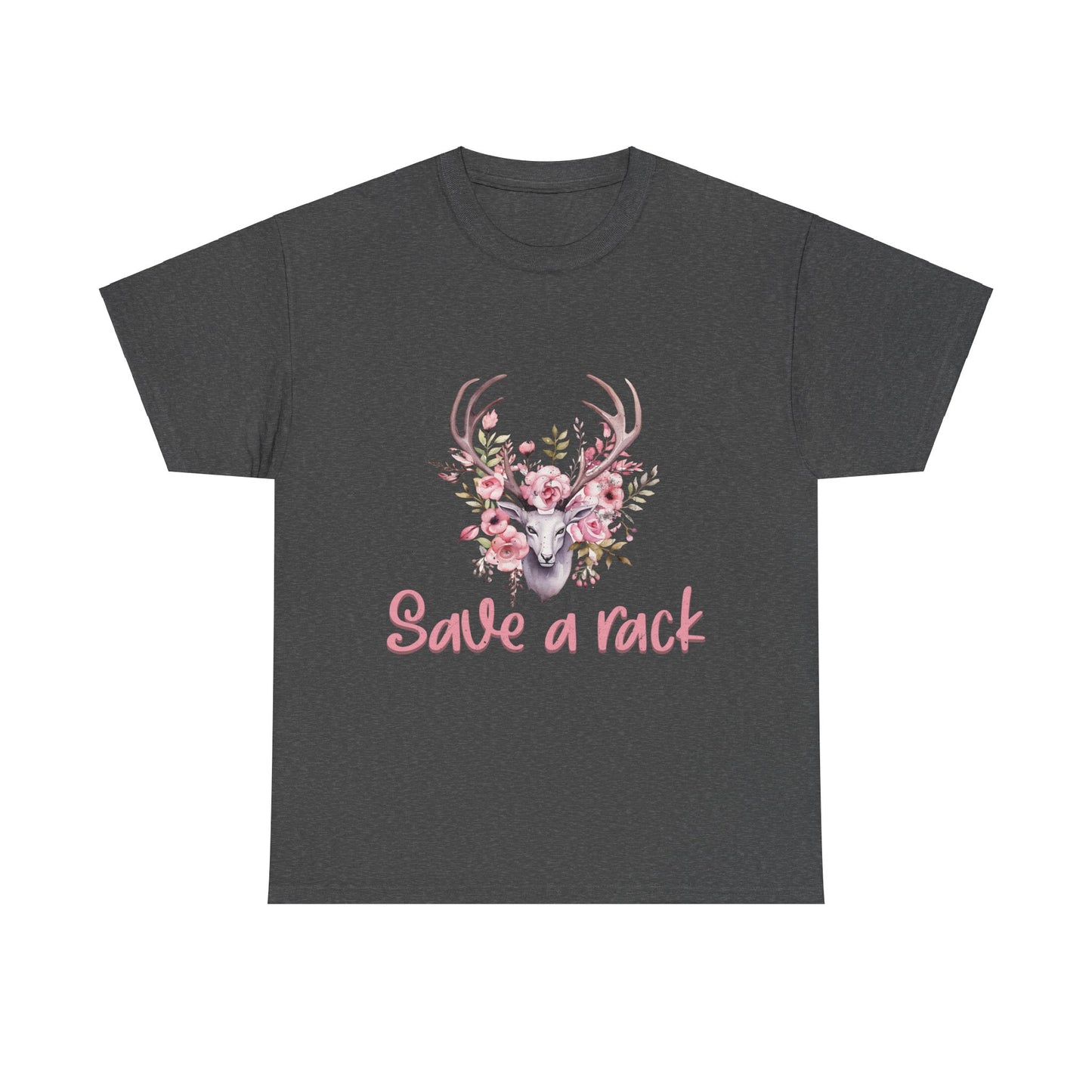 Save a Rack Deer Breast Cancer Short Sleeve Tee