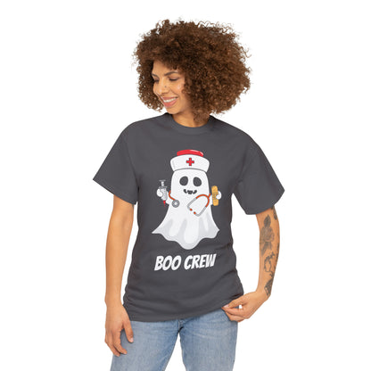 Boo Crew Medical Halloween Short Sleeve Tee