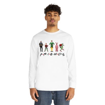 Friends Characters Christmas Long Sleeve T-shirt