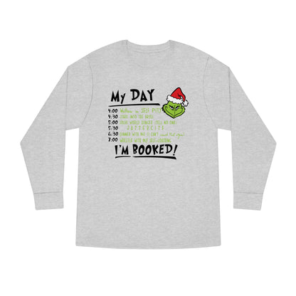 Grinch My Day Christmas Long Sleeve T-Shirt