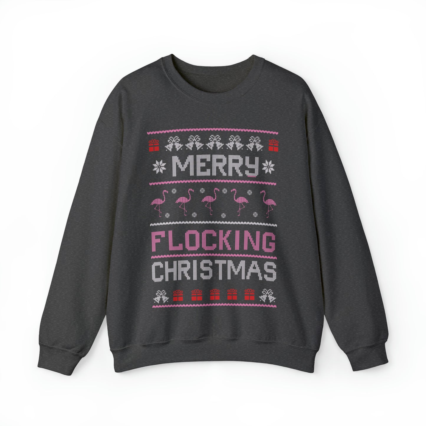 Merry Flocking Christmas Ugly Christmas Sweater Sweatshirt