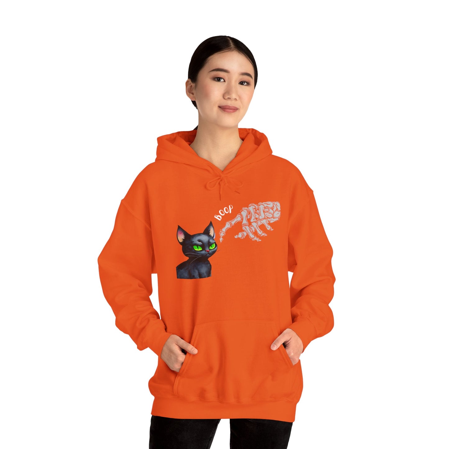 Boop The Cat Design 1 Halloween Pullover Hoodie