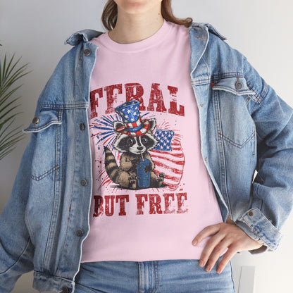 Feral But Free Short Sleeve Tshirt
