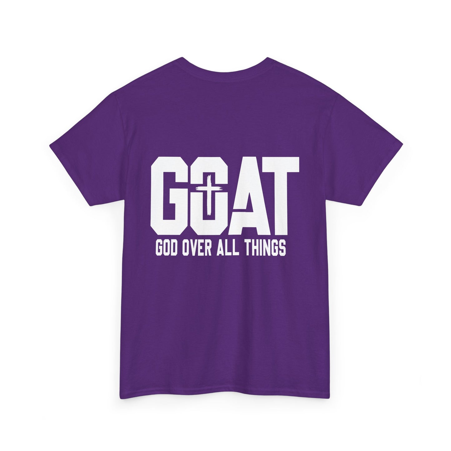 GOAT God Over All Things Short Sleeve Tshirt