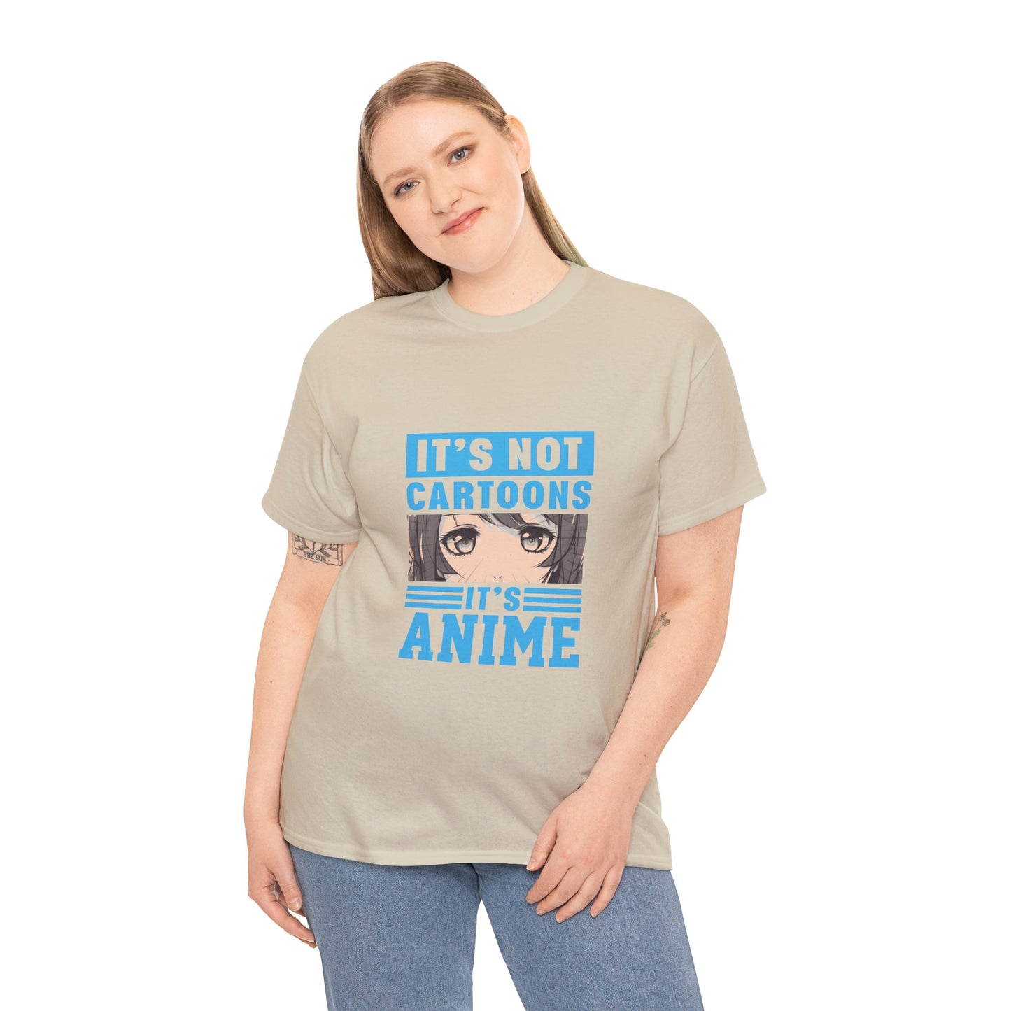 It's Not Cartoons It's Anime Short Sleeve Tee