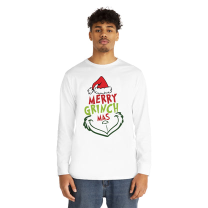 Merry Grinchmas Design 2 Christmas Long Sleeve T-Shirt