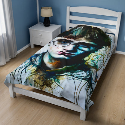 Harry Potter Abstract Blanket