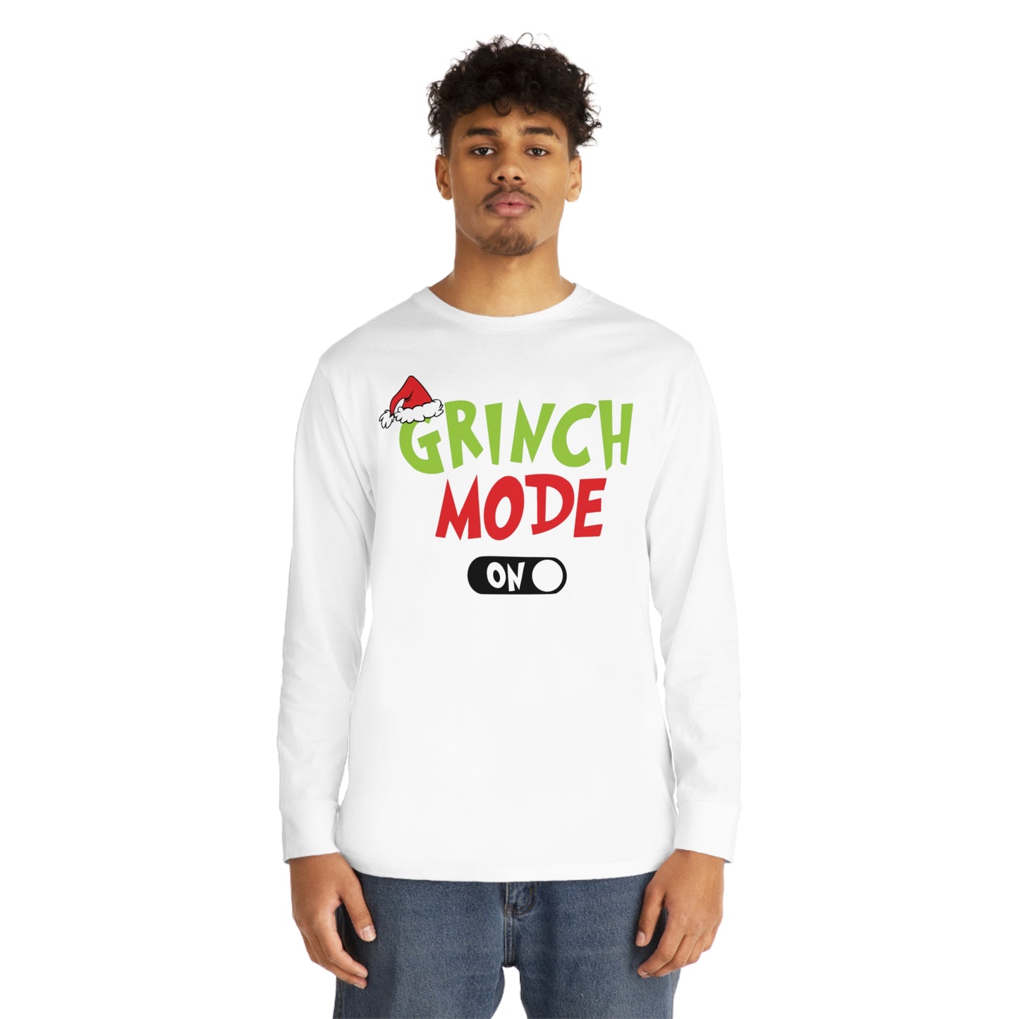 Grinch Mode On Christmas Long Sleeve T-Shirt