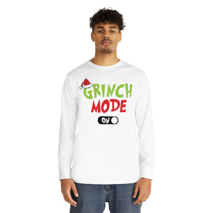 Grinch Mode On Christmas Long Sleeve T-Shirt