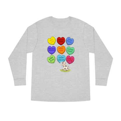 Cow Sweethearts Valentine Long Sleeve T-shirt