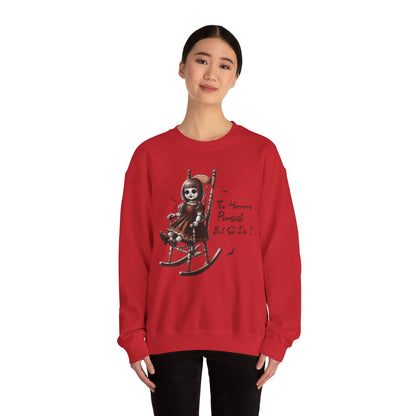 Horrors Persist But So Do I Annabelle Doll Sweatshirt