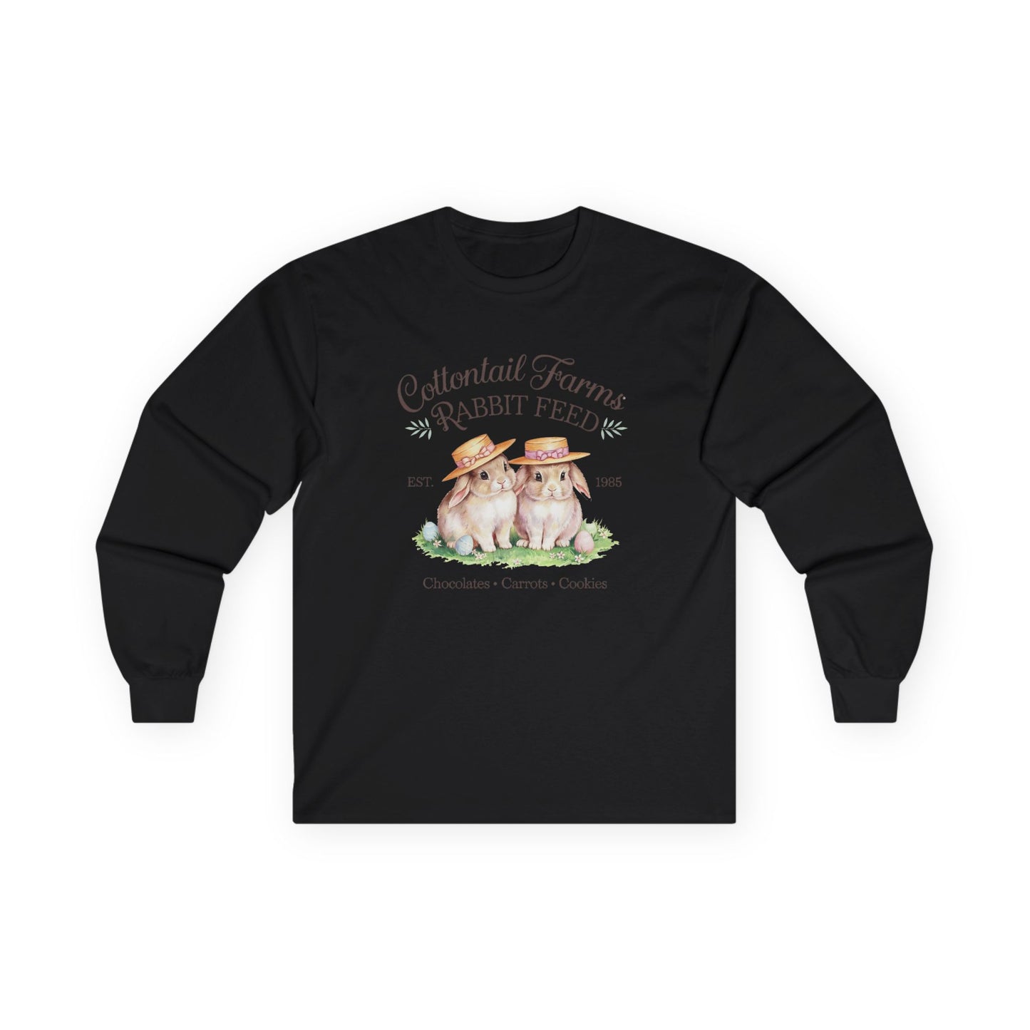 Cottontail Farms Rabbit Feed Long Sleeve Tshirt