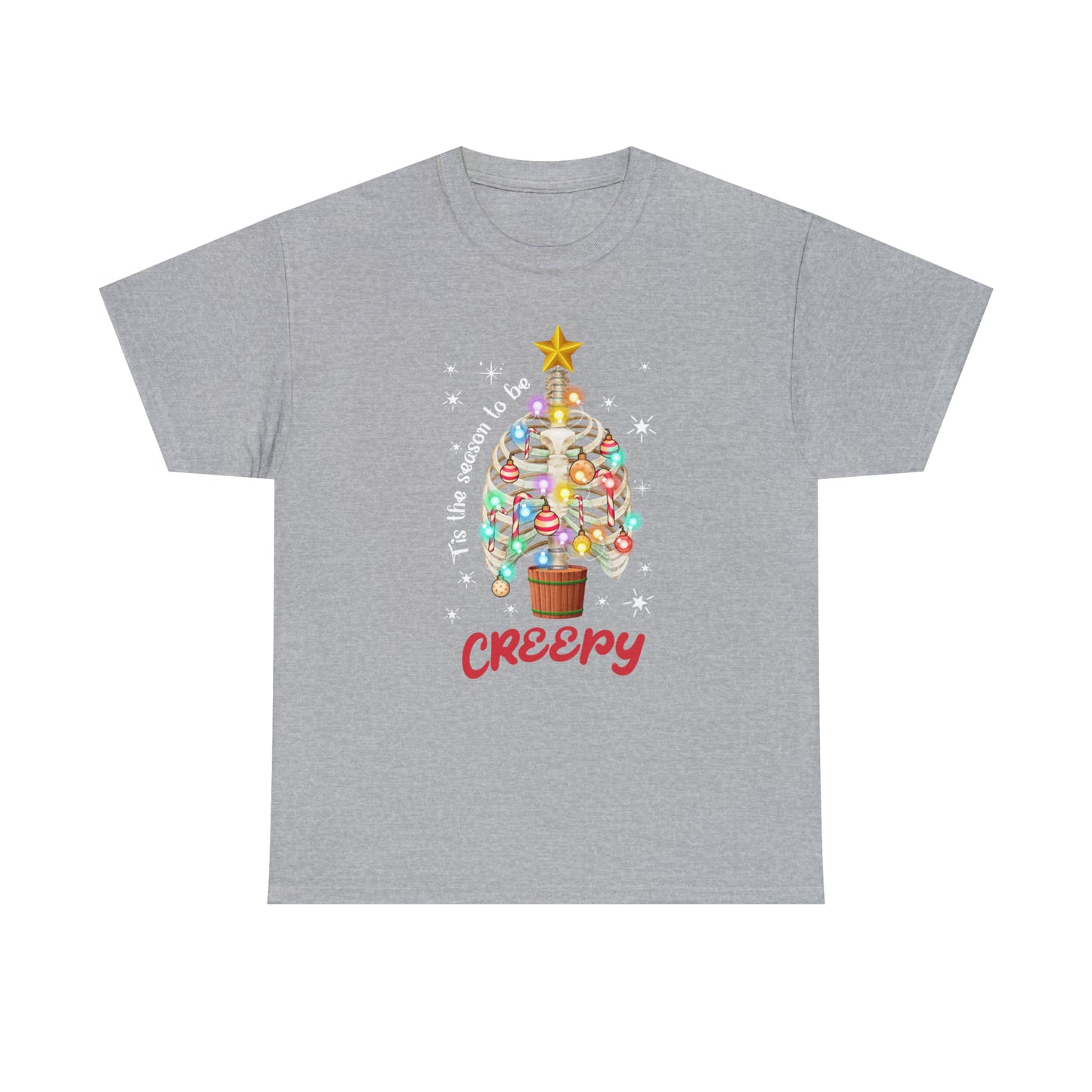 Tis The Season to be Creepy Christmas Short Sleeve Tee