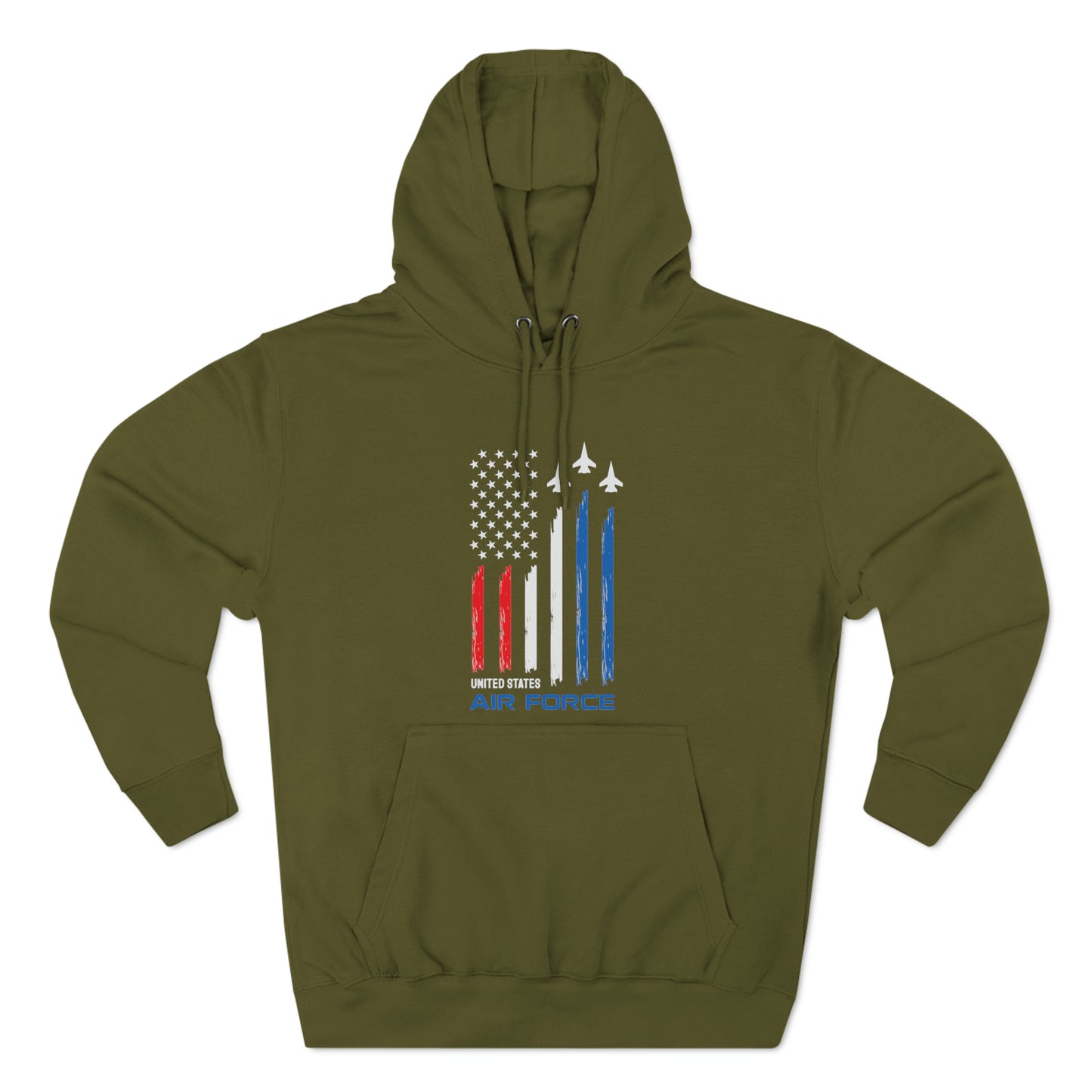 United States Air Force Flag Pullover Hoodie