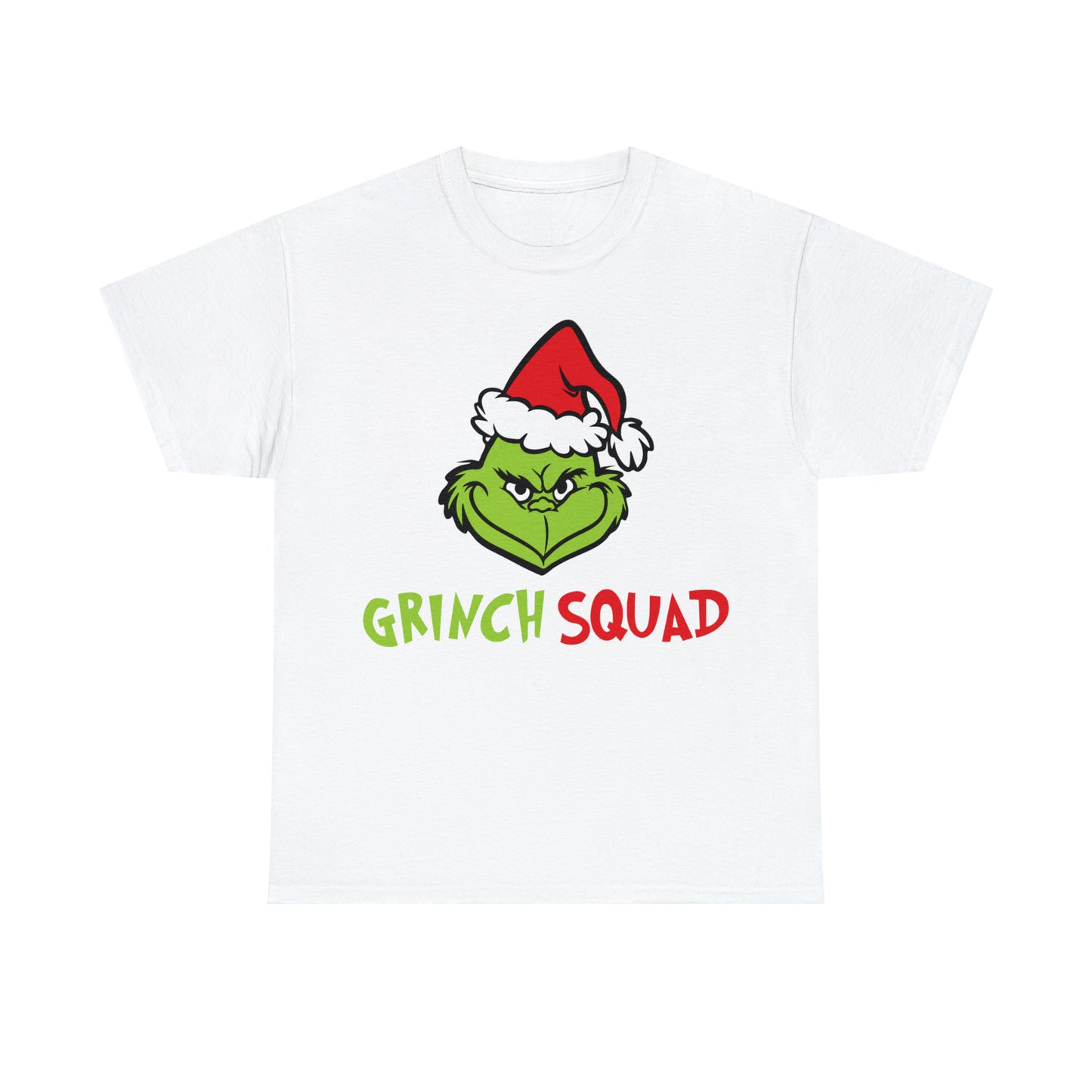 Grinch Squad Christmas Short Sleeve Tee