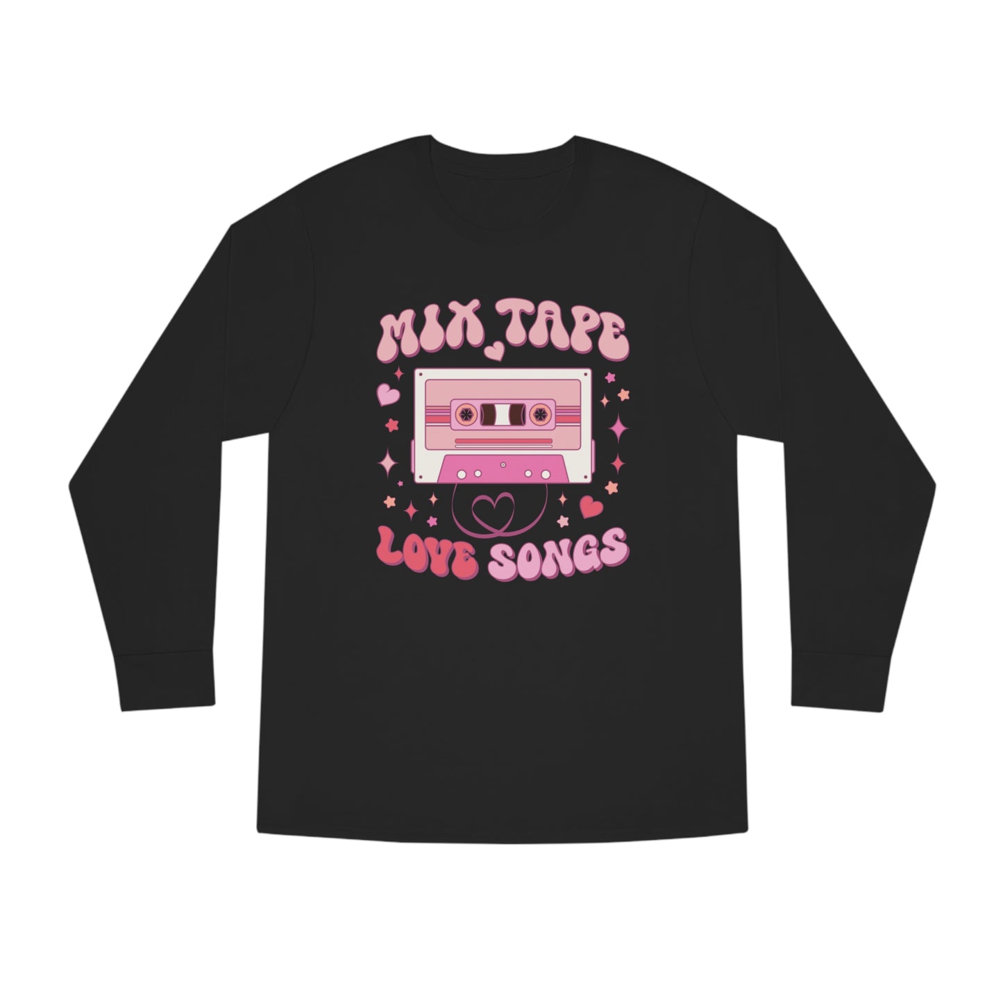 Mix Tape Love Songs Valentine Long Sleeve T-shirt