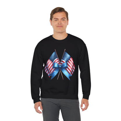 Coquette American Flags Sweatshirt