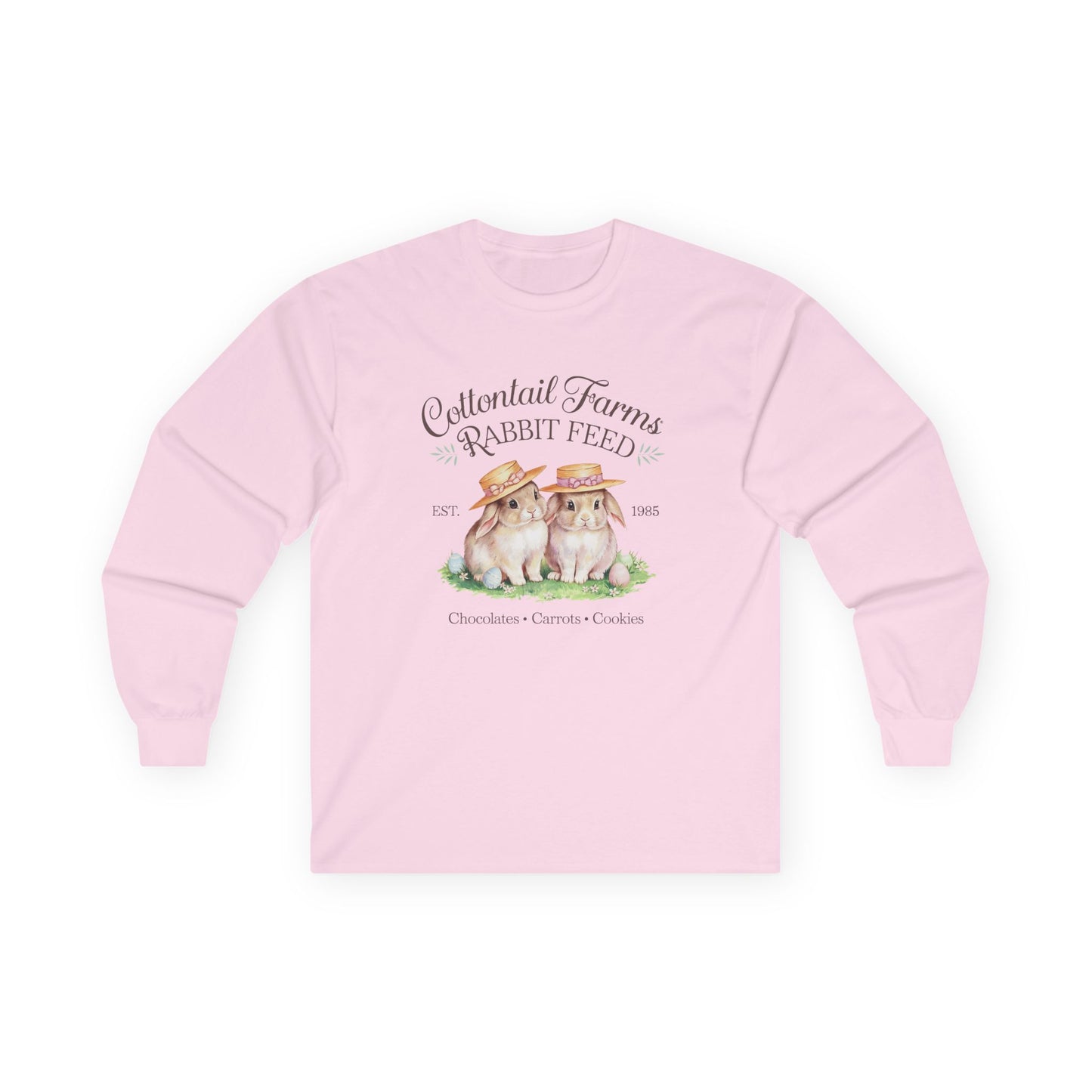Cottontail Farms Rabbit Feed Long Sleeve Tshirt