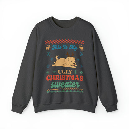 Golden Retriever This is My Ugly Christmas  Sweater Sweatshirt