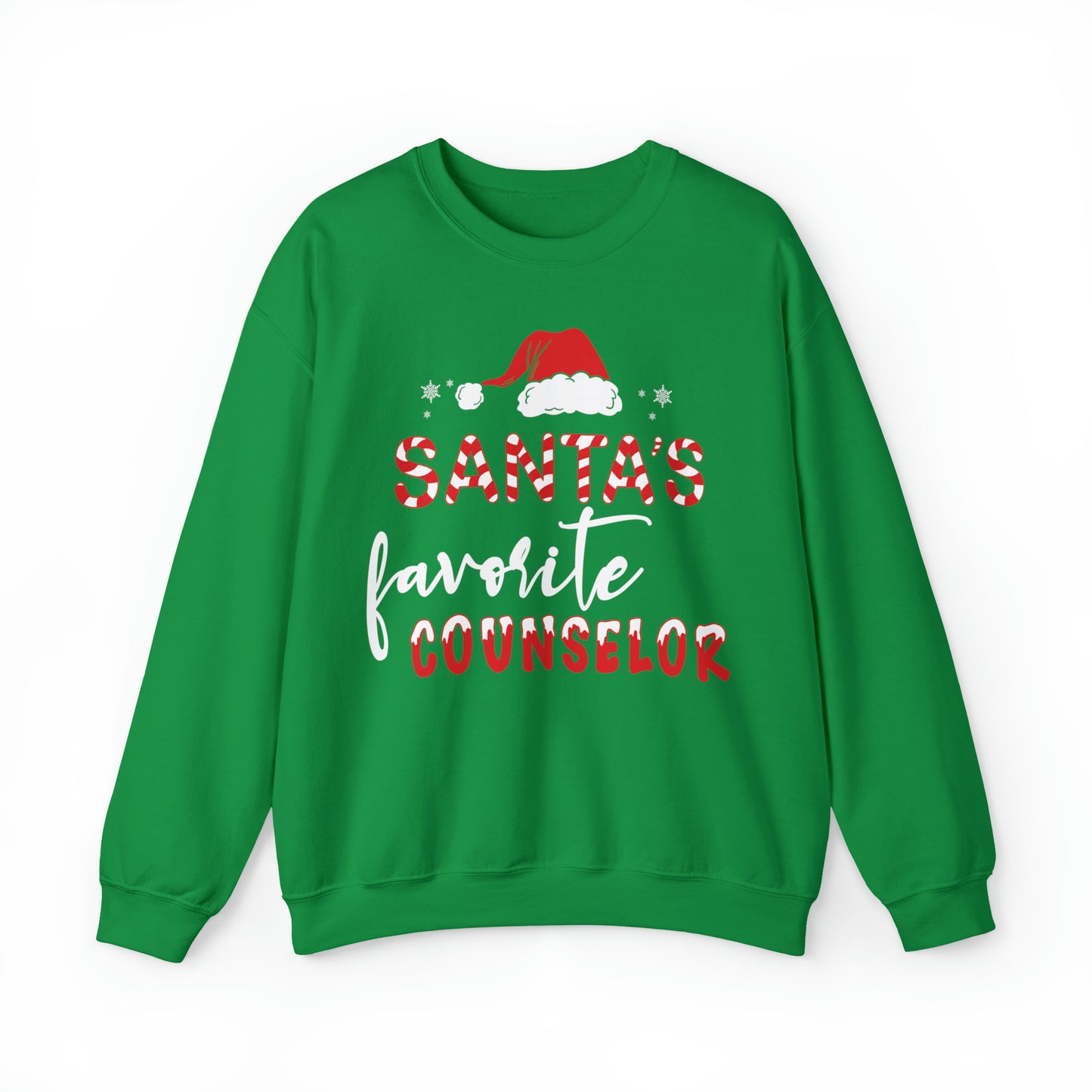 Santa's Favorite Counselor Christmas Sweatshirt