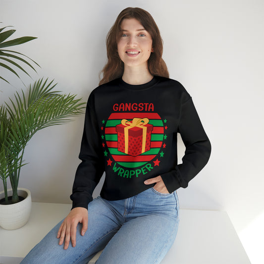 Gangsta Wrapper Christmas Sweatshirt