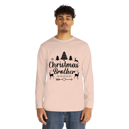 Christmas Brother Family Christmas Long Sleeve Tee