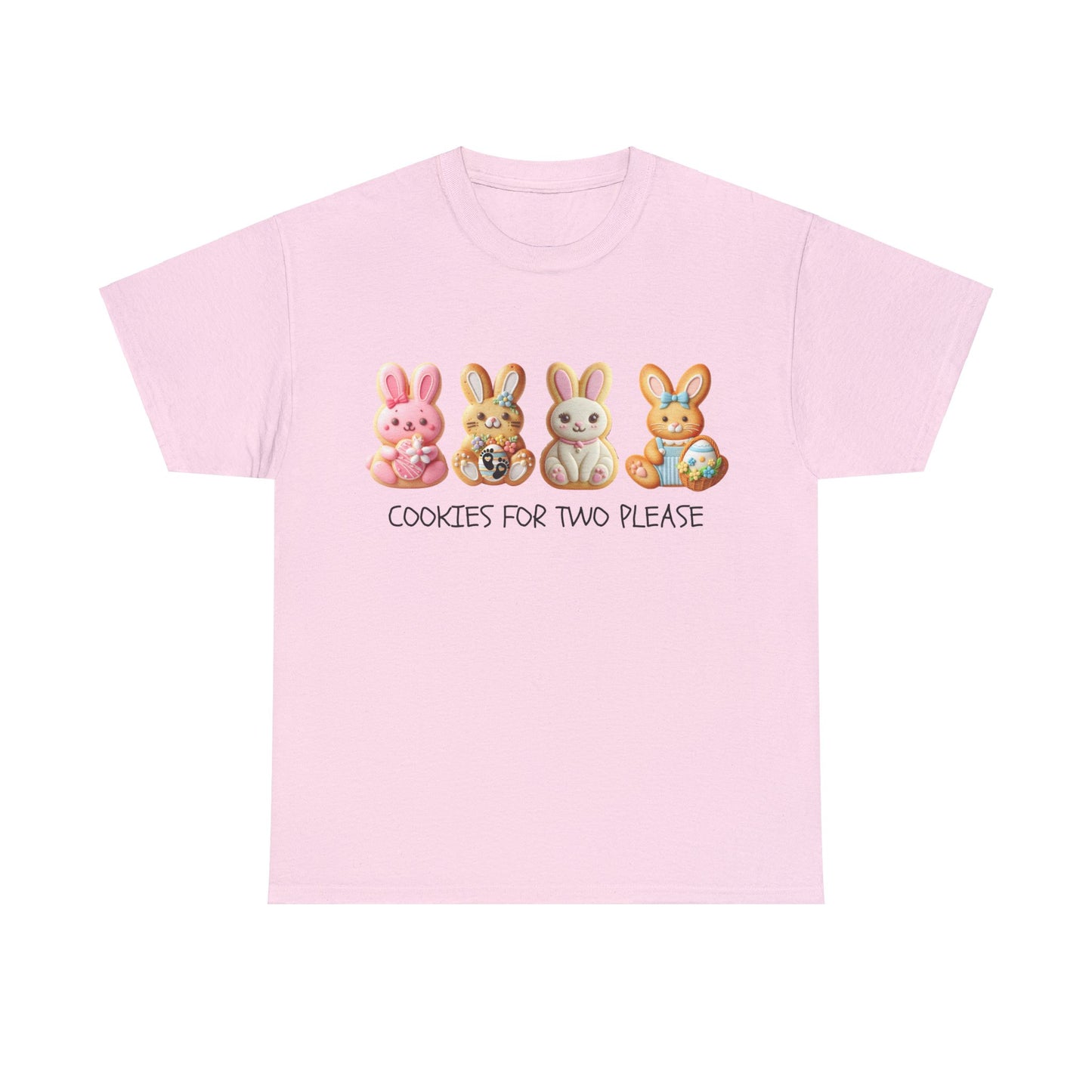 Easter Cookies For Two Pregnancy Short Sleeve Tee