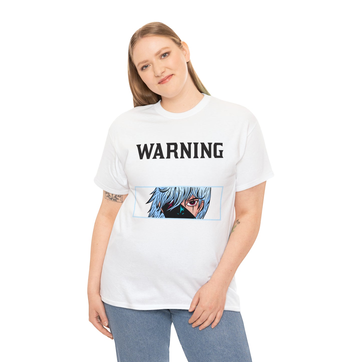 Warning May Spontaneously Start Talking About Anime Short Sleeve Tee