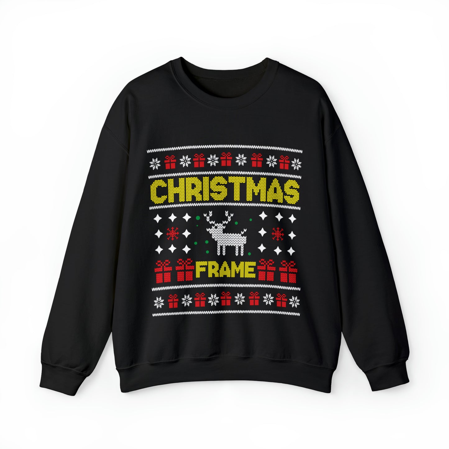 Christmas Frame Ugly Sweater Sweatshirt