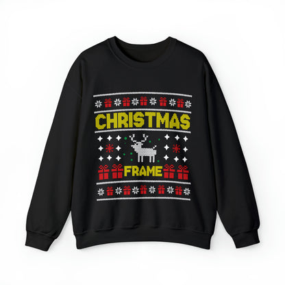 Christmas Frame Ugly Sweater Sweatshirt