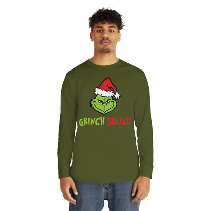 Grinch Squad Christmas Long Sleeve T-Shirt