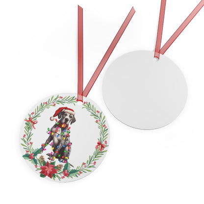 Great Dane Dog in Lights Ornament