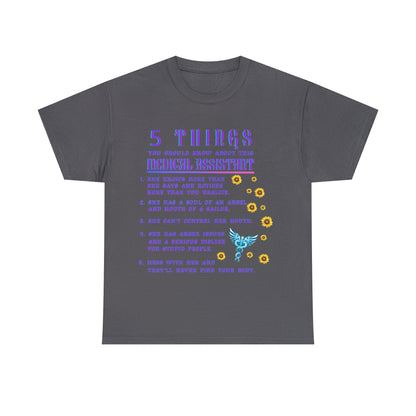 5 Things You Should Know MA Design 2 Short Sleeve Tee