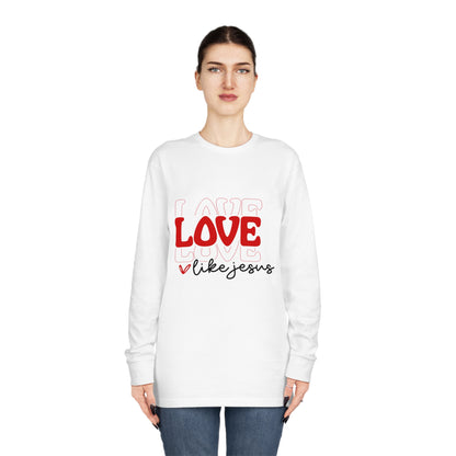 Love Like Jesus Valentine Long Sleeve T-shirt