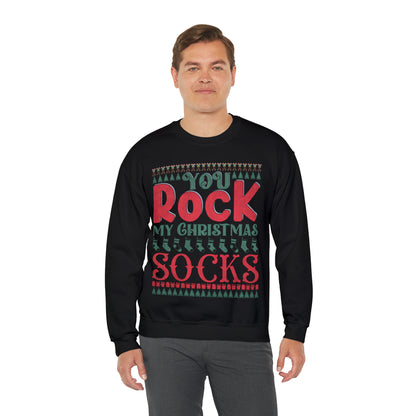 You Rock My Christmas Socks Christmas Ugly Sweater Sweatshirt