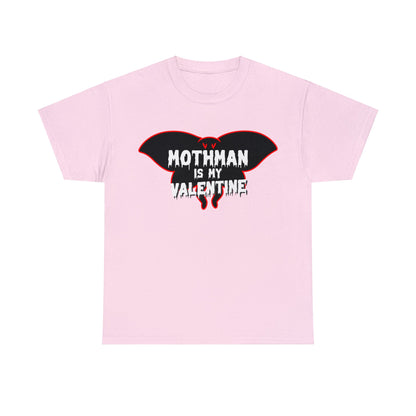 Mothman is My Valentine Short Sleeve Tee