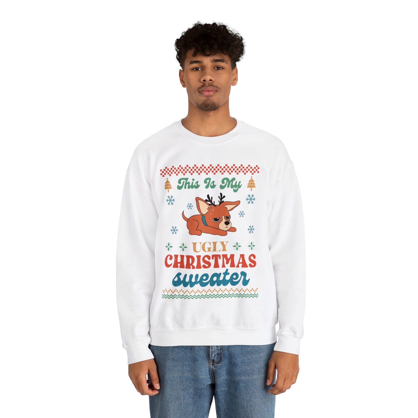 Chihuahua This is My Ugly Christmas Sweater Sweatshirt