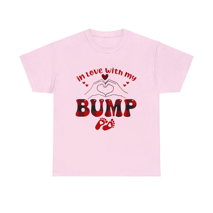 In Love With My Bump Valentine Short Sleeve Tee