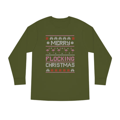 Merry Flocking Christmas Ugly Christmas Sweater Long Sleeve T-shirt